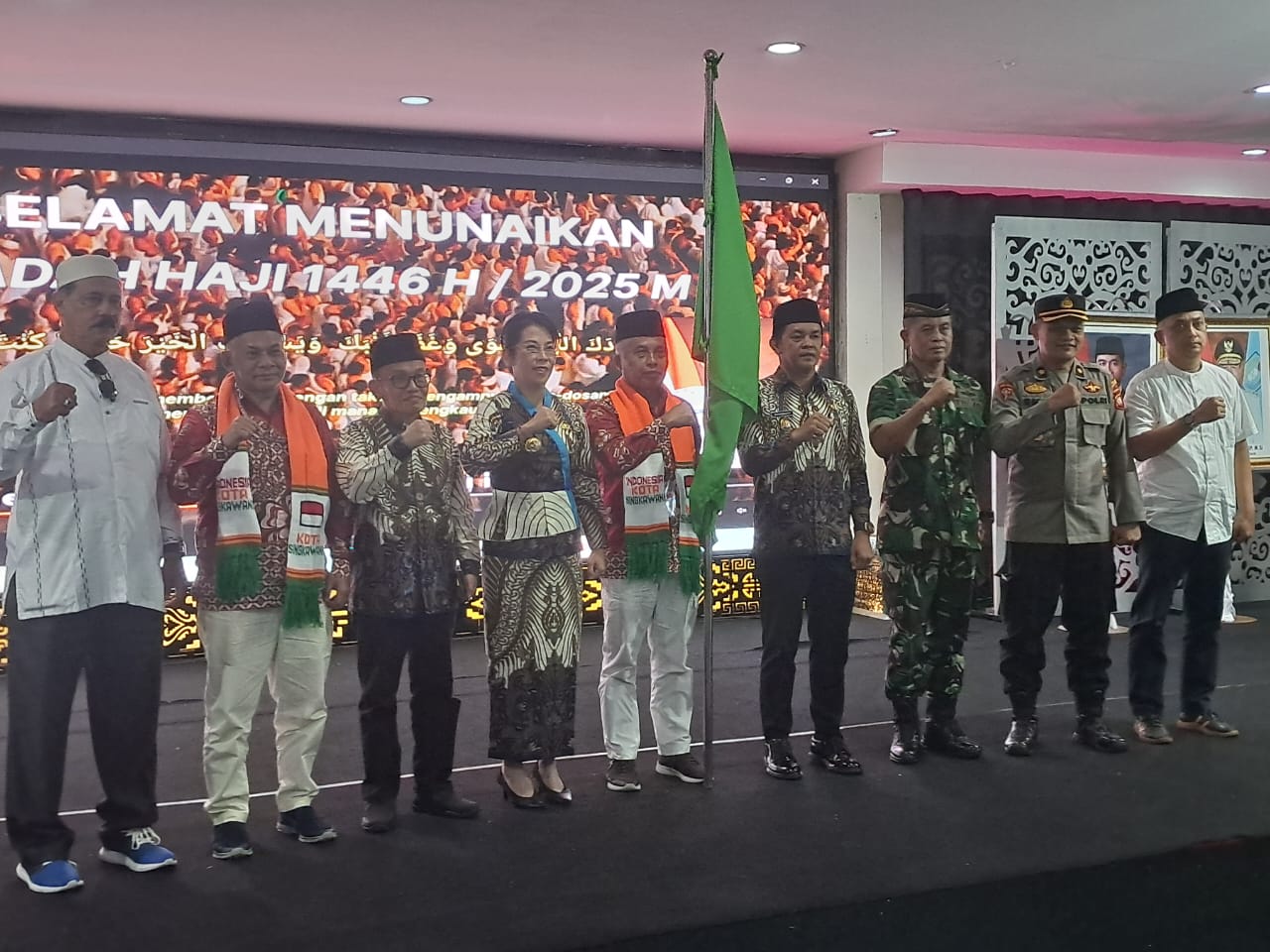 Polres Singkawang Amankan Pemberangkatan 110 Calon Jemaah Haji Tahun 2025