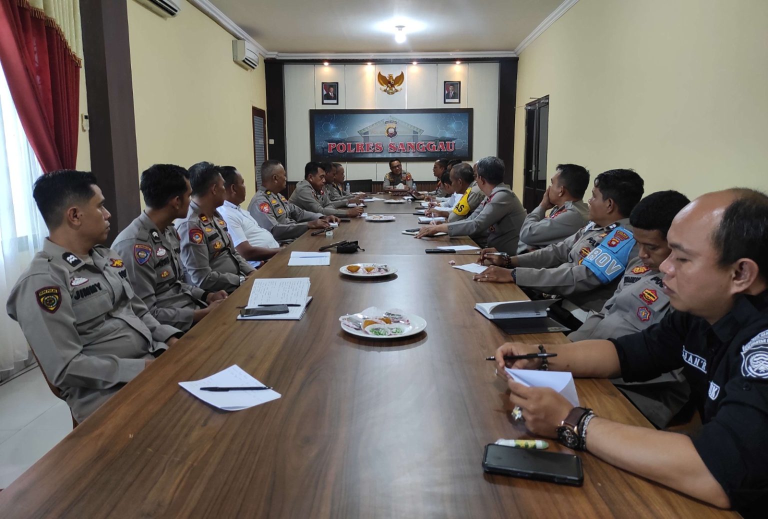 Polres Sanggau Siapkan Panen Raya Serentak dan Peresmian Pabrik Jagung di Kabupaten Bengkayang. (Foto: Humas Polres Sanggau)