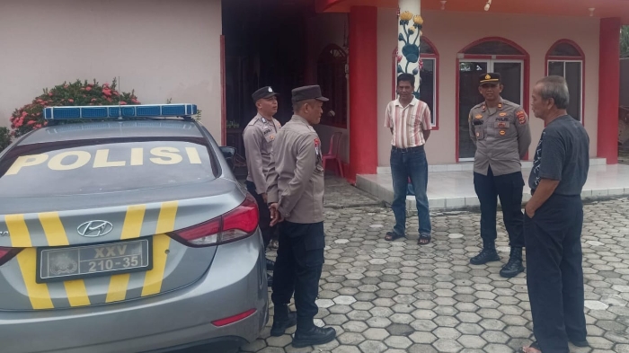 Polres Tanggamus Cek Keamanan Jelang Waisak 2569 BE di Vihara Dharma Agung
