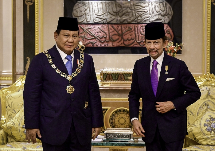 Presiden Prabowo Terima Penghargaan Tertinggi dari Sultan Brunei, Tanda Penguatan Diplomasi Indonesia-Brunei (Foto : BPMI Setpres)