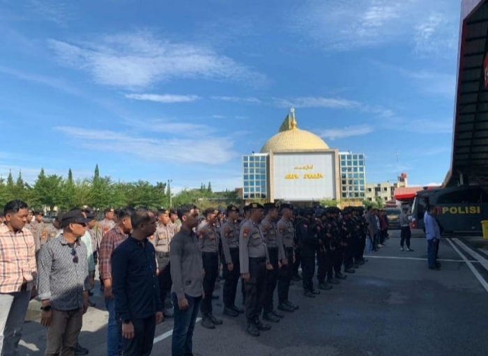 Polda Kalbar Gelar Operasi Pekat Kapuas II 2025: Berantas Premanisme dan Gangguan Kamtibmas. Sumber Foto : Humas Polda Kalbar