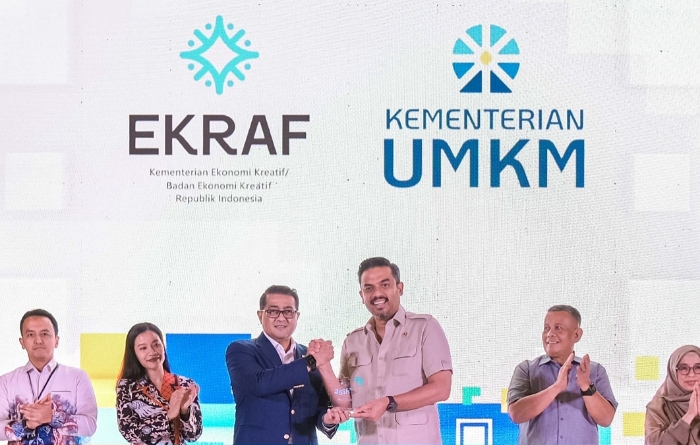 Kementerian UMKM dan Kemenparekraf Kolaborasi Perkuat Ekonomi Kreatif Berbasis UKM Lewat Program AKSI 2025.(Foto: instagram/kementerianumkm)